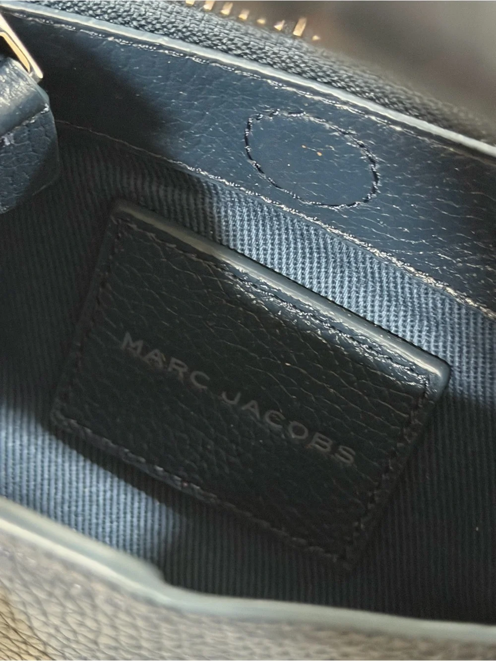 Marc Jacobs The Sack Bag Mini Blue Sea